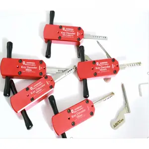 Haoshi Decoder Key Tool For MULT LOCK 7*7 Tubular Key Lock Pick Decoder 7 Pin Locksmith Tools