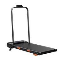 Tapis roulant électrique pliable avec moteur sans balais 1,5 HP, machine de course d'intérieur pour la maison avec écran LED et absorption des chocs