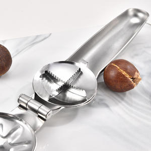 Outil éplucheur de châtaignes en acier inoxydable avec ouverture en croix pour décortiquer les noisettes et les noix, outils de cuisine pour fruits et légumes - Product Image 5