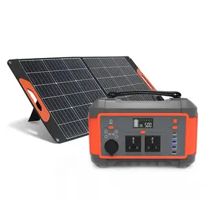 1000W 2000W 3000W Portable Rechargeable Solar Wind Power Station 2kw Portable Power Station with Lithium LiFePO4 Battery