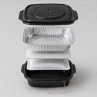Boîte alimentaire auto-chauffante à cordon avec pack chauffant personnalisé de 30g à 100g