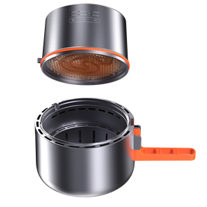 Cắm trại đa chức năng ngoài trời di động Nồi chiên không khí-Than tiết kiệm năng lượng thể thao ngoài trời sử dụng nồi chiên không khí nhẹ - Product Image 4