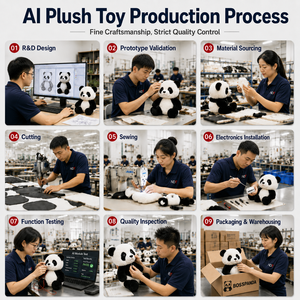 ของเล่นพูดได้ XDT AI Power |   ของเล่นเพื่อนคู่ใจ AI อัจฉริยะ พร้อมระบบแอปพลิเคชันสั่งงานด้วยเสียงและการเรียนรู้ AI ผลิตจากวัสดุผ้าพลัฌ เหมาะสำหรับทุกเพศ - Product Image 5