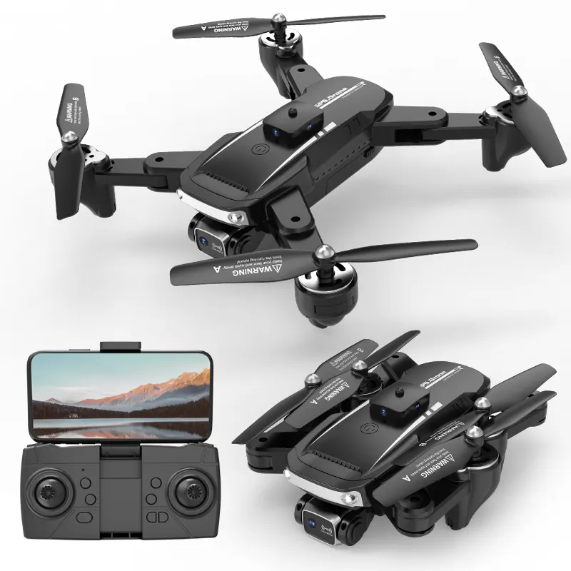 S7 Professional Drone 8k Hd Dual Camera Optical Flow Air Fixed Height Obstacle Avoidance Headless Mode Side Fly Back - Buy Camer