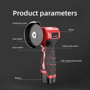 <span class=keywords><strong>Mini</strong></span>-<span class=keywords><strong>meuleuse</strong></span> d'angle électrique sans fil 16,8 V 28000 tr/min à découpe diamantée, outil de polissage rechargeable - Product Image 2