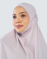 Robe Abaya Modeste Broderie Florale en Crêpe Sérénité, Ensemble de Prière avec Ouverture Élastiquée pour le Visage, Telekung pour Femmes Musulmanes OEM ODM