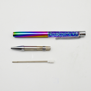 Penna galleggiante con <span class=keywords><strong>glitter</strong></span> liquido a sfera regalo in metallo colorato - Product Image 6