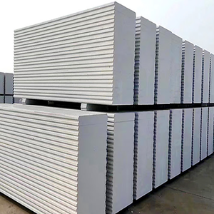 Biệt thự prfabriques beton armebrique AAC bê tông đúc sẵn bảng tường bê tông Bảng điều khiển Tường Ngoài Trời vật liệu xây - Product Image 1