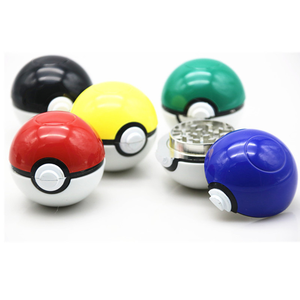 पोकेबॉल तंबाकू जड़ी बूटी ग्राइंडर सिगरेट तंबाकू हर्ब ग्राइंडर धूम्रपान सहायक उपकरण - Product Image 1