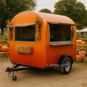 Street Small Round Trailer Mini Mobile <b>Coffee</b> Crepe Hotdog Fast Food Vending <b>Cart</b> In The Philippines <b>for</b> <b>Sale</b> - Product Image 6
