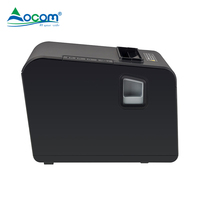 Imprimante thermique de reçus Ocpp-80A avec codes QR, 3 pouces, pour tickets de caisse, avec pilote téléchargeable