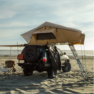 Tente de toit souple pour 4 personnes avec poteau en aluminium et housse pour le <span class=keywords><strong>camping</strong></span> en plein air, pick-up, toit de voiture, extension de toit de voiture Darche - Product Image 2