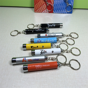 Công ty quảng cáo khuyến mãi LED chiếu Keychain Mini Chiếu Keyring biểu tượng tùy chỉnh Led Laser Chiếu ánh sáng - Product Image 3