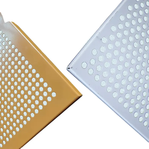 Nhà máy-đấm đục lỗ tấm kim loại Bảng điều chỉnh loa lưới dập kim loại lưới cho các bộ lọc tùy chỉnh cắt ứng dụng - Product Image 2