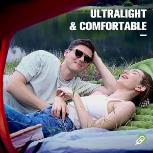 WOQI Ultraligero Resistente al desgaste Plegable Impermeable 4 Estaciones Colchoneta para dormir con almohada Colchoneta para acampar - Product Image 2