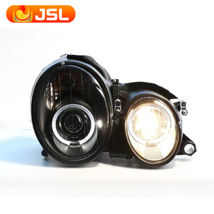 Pour Mercedes-Benz W208 Phare <span class=keywords><strong>CLK</strong></span> Modifié Double Lentille LED Feux de Jour Ingénieux Feux de Croisement et de Route - Product Image 3