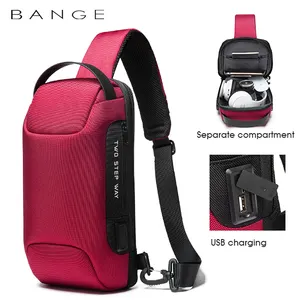 Bange yeni sıcak satmak çok fonksiyonlu özel crossbody spor toptan kızlar özel bayanlar tek kollu çanta erkekler tek kollu çanta