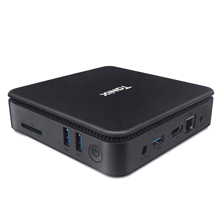 Tanix TX85 Intel Z8350 4G 64G mini pc box with VGA Port Linux wins10 OS tv box with Fanless computer mini pc TX85