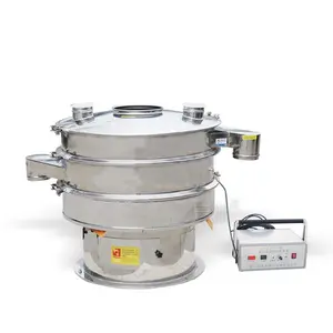 Dezhong new stainless steel vibration sieve fine powder screening round ultrasonic vibrating screen