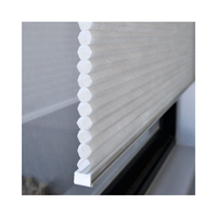 Persianas Triangulares de Panal de Abeja con Forma Irregular Personalizadas, Persianas Inteligentes Motorizadas para Ventanas de Casas con Formas Especiales
