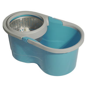 Masthome Set Secchio e Mop Piatto Girevole a 360° con Panno in Microfibra per Pulizia Pavimenti Senza Mani - Product Image 4