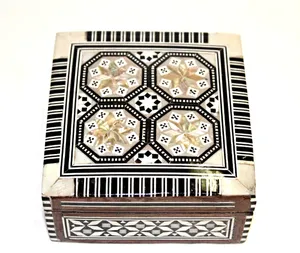 Nouvelle boîte à bijoux de luxe en nacre 2025, décoration d'intérieur, rangement de bijoux, taille personnalisée, vente en gros, artisanat vietnamien pour la maison - Product Image 1