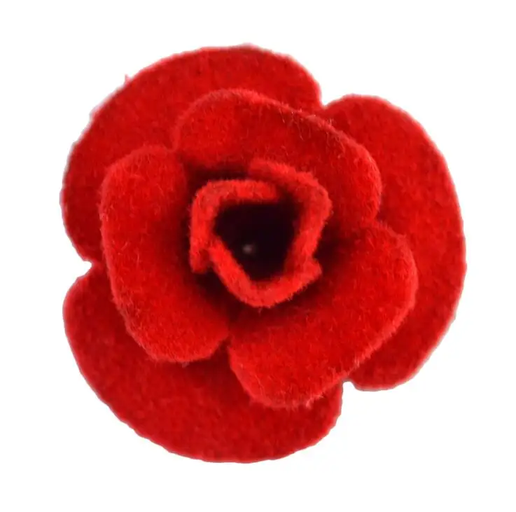 Elegant Fabric Flower lapel Pins Corsage Brooch Men Suits Wedding Formal Pin, Apparel Boutonniere accessories jewelry