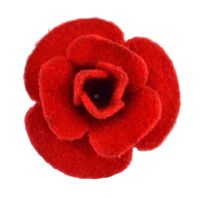 Pin Kerah Bunga Kain Elegan Korsase Bros Pria Setelan Pernikahan Formal Pin, Pakaian Boutonniere Aksesoris Perhiasan