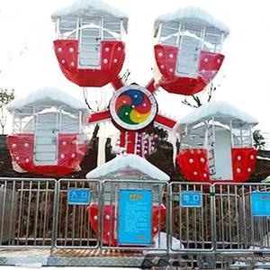 Juegos de <span class=keywords><strong>feria</strong></span> <span class=keywords><strong>Atracciones</strong></span> Rueda de ferry pequeña giratoria eléctrica barata Parque infantil Mini 10 asientos Rueda de la fortuna a la venta - Product Image 1