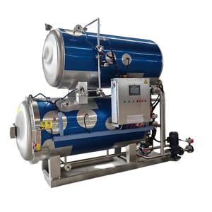Nuevo Esterilizador de Alimentos Automático Horizontal Personalizable de Acero Inoxidable 304 de Alta Temperatura (134-135 °C) con Calor Uniforme - Product Image 1