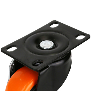 50Mm Roulettes <span class=keywords><strong>Tabouret</strong></span> Trépied Orange Pivotante Pvc <span class=keywords><strong>Roulette</strong></span> Pour Appareil Photo - Product Image 6