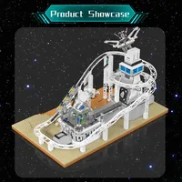 Mould King 11033 Nouveaux Kits MOC Montagnes Russes Spatiales Modèle de Circuit de Parc Briques à Assembler Cadeau pour Adultes 2694 pièces Ensembles de Blocs de Construction