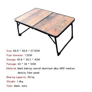 Portable pique-nique Camp meubles léger en aluminium métal pliant <span class=keywords><strong>Table</strong></span> de plage Auto <span class=keywords><strong>camping</strong></span> <span class=keywords><strong>table</strong></span> pliable pour voiture - Product Image 3