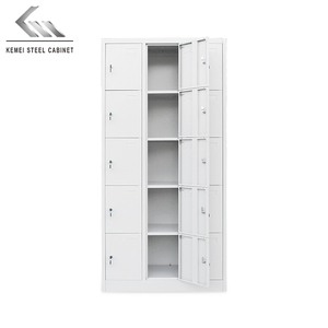 Nhà Máy Mới Trường Office15 Cửa Ra Vào Kết Hợp Quần Áo Lưu Trữ Kim Loại Tường Thép <span class=keywords><strong>Locker</strong></span> - Product Image 3