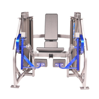 Développez des quadriceps plus volumineux avec la machine d'extension des jambes isocylindrique ROSEN à charge par pignon pour l'entraînement en salle de sport commerciale