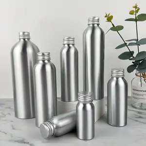 500ml Aluminum Bottle Wholesale 30ml 50ml 100ml 120ml 150ml 250ml 300ml 500ml 1000ml Aluminum Cans Aluminum Bottles With Aluminum Cap