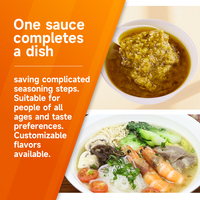 Three Delicacies Hot Pot Base Savory Hot Pot Base Instant Noodle Soup Stock, Family Style Hot Pot Base,
