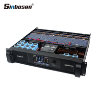 DSP-10Q classe td dsp 4 canaux FIR 2u écran tactile dsp pour amplificateur de puissance 2000 watts