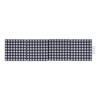 MAX7219 Modul Dot Matrix Mikrokontroler 4 dalam Satu Layar dengan Garis 5P Merah Hijau Biru