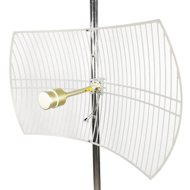 2023 Hot Sale 1700-3800MHz 3G 4G LTE Grid Parabolic Antenna Outdoor 24-30dBi High Gain Long Range MIMO Parabolic Grid Antennas