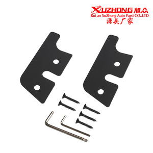 Kit de reparación de visera solar para Jeep Wrangler JK Gladiator, aluminio negro, 11,5 cm x 5 cm, pieza de techo Dh-1088-Bk - Product Image 5