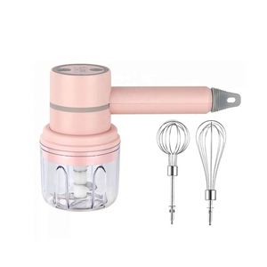 Robot culinaire électrique portable 3 en 1 avec logo personnalisé, mixeur à viande, batteur à œufs multifonction haute puissance, mixeur alimentaire - Product Image 3