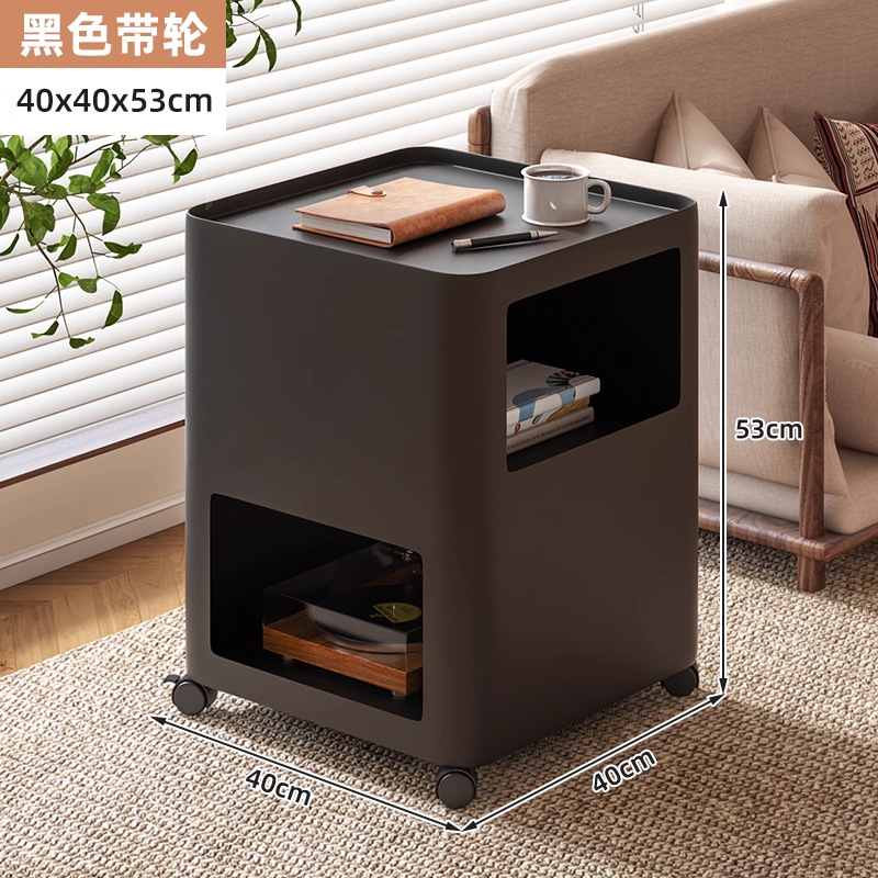 Black 40*53 [Fully Packaged] - with movable wheels