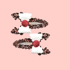 Venta Caliente 2026, Pinzas para el Cabello con Diseño de Pez Globo de Dibujos Animados con Brillantina, Juego de Pinzas para el Cabello para Niñas, para Fiestas - Product Image 4