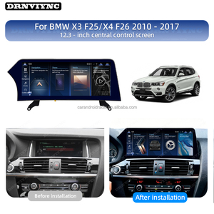 Autoradio <span class=keywords><strong>Android</strong></span> 12,3 pouces avec écran tactile, processeur Qualcomm 8 cœurs, pour <span class=keywords><strong>BMW</strong></span> <span class=keywords><strong>X3</strong></span> <span class=keywords><strong>F25</strong></span> X4 F26, système CIC NBT, CarPlay sans fil, navigation GPS - Product Image 3
