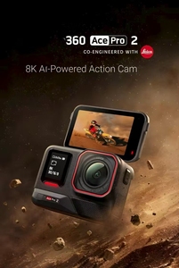 Inst 360 Ace Pro 2アクションカメラデュアルバッテリー8K 30FPS Lei Ca AIチップ2.5インチフリップタッチスクリーンHDR FlowState安定化AcePro2 - Product Image 2