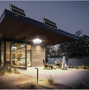 Dual Head 180 <span class=keywords><strong>LED</strong></span> Solar Indoor <span class=keywords><strong>Lights</strong></span> 5 <span class=keywords><strong>Motion</strong></span> <span class=keywords><strong>Sensor</strong></span> Solar Powered Shed Luzes pingente para Barn Gazebo Garagem com controle remoto - Product Image 6