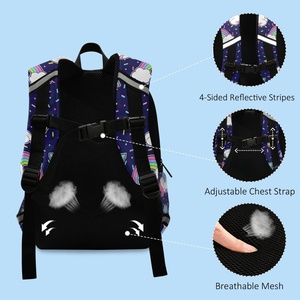 School <b>Backpack</b> Supplier Custom Unicorn Print Anti-Theft Children School Bag Primary Book Bags - Product Image 4