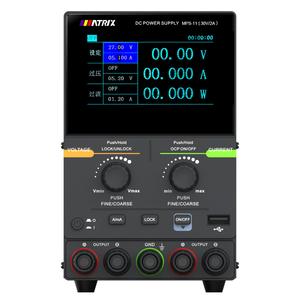 MATRIX MPS11 30V 2A 60W 10mV 1mA แหล่งจ่ายไฟเชิงเส้นแบบปรับค่าได้ 2 ช่องสัญญาณสำหรับห้องปฏิบัติการ พร้อมหน้าจอแสดงผลสี - Product Image 4