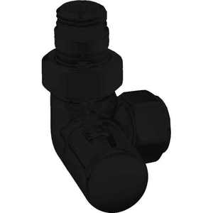 Accessoires d'intérieur de support de meubles d'angle gauche de style élevé B en noir mat 1/2X24-19 - Product Image 1